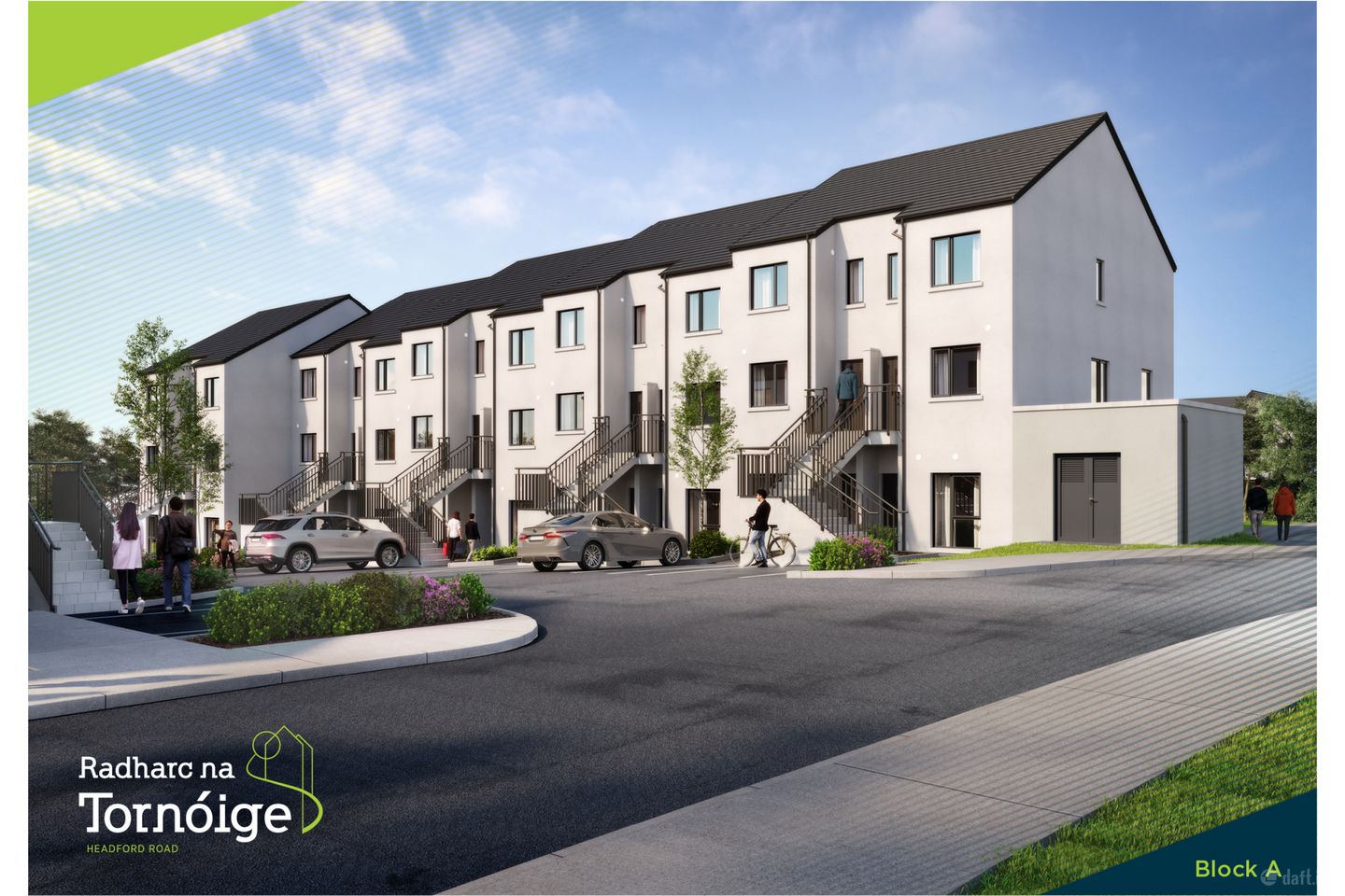 1 Bedroom Ground Floor Apartment, Radharc na Tornóige, Headford Road, Galway