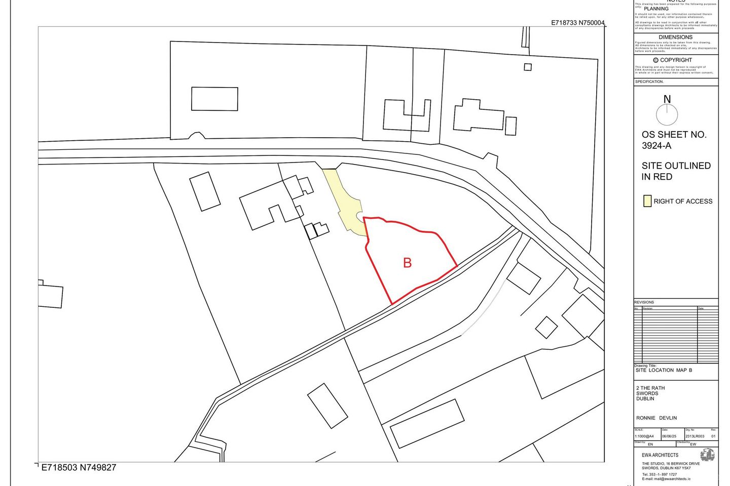 Site B at Rolestown, Swords, Co. Dublin