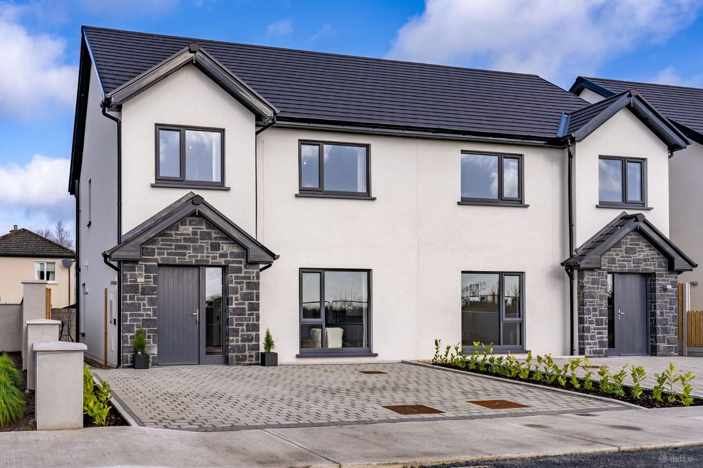 House Type A - 3 Bedroom Semi Detached House, Derrybeg Avenue, Mountrath, Co. Laois
