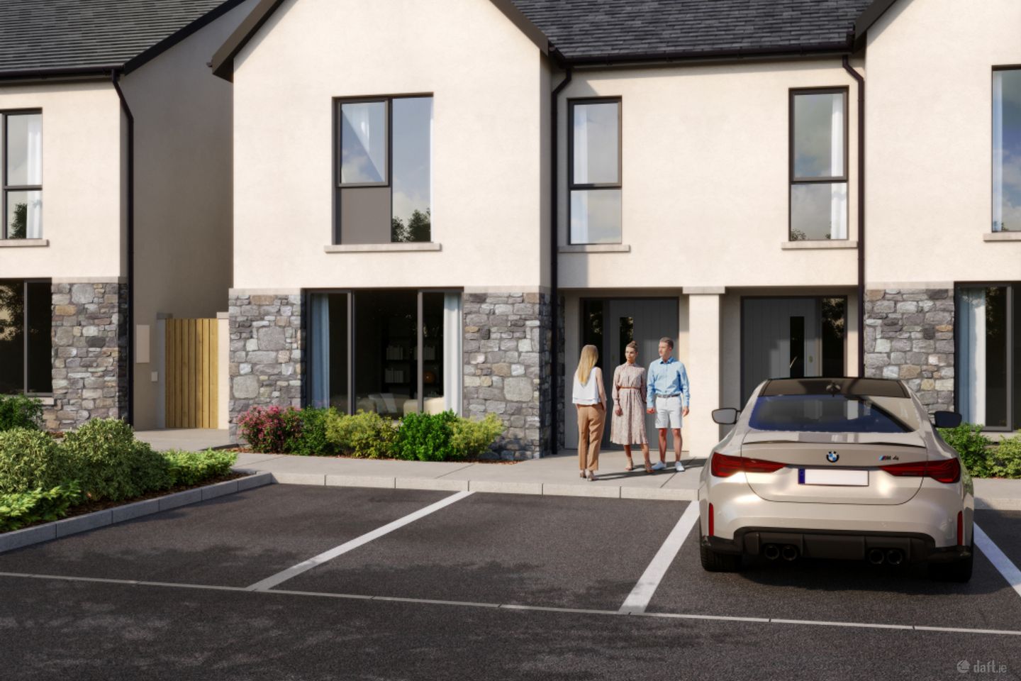 4 Bed Semi Detached, Garran Choill Darach, Oranmore, Co. Galway
