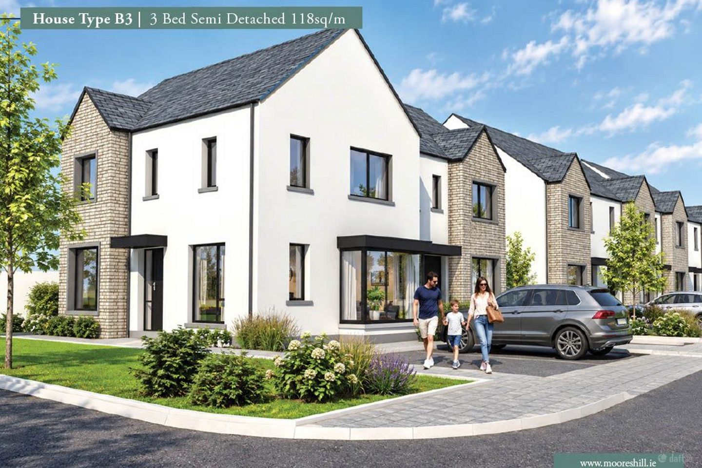 3 Bed Semi Detached House, Mooreshill , Cobh, Co. Cork