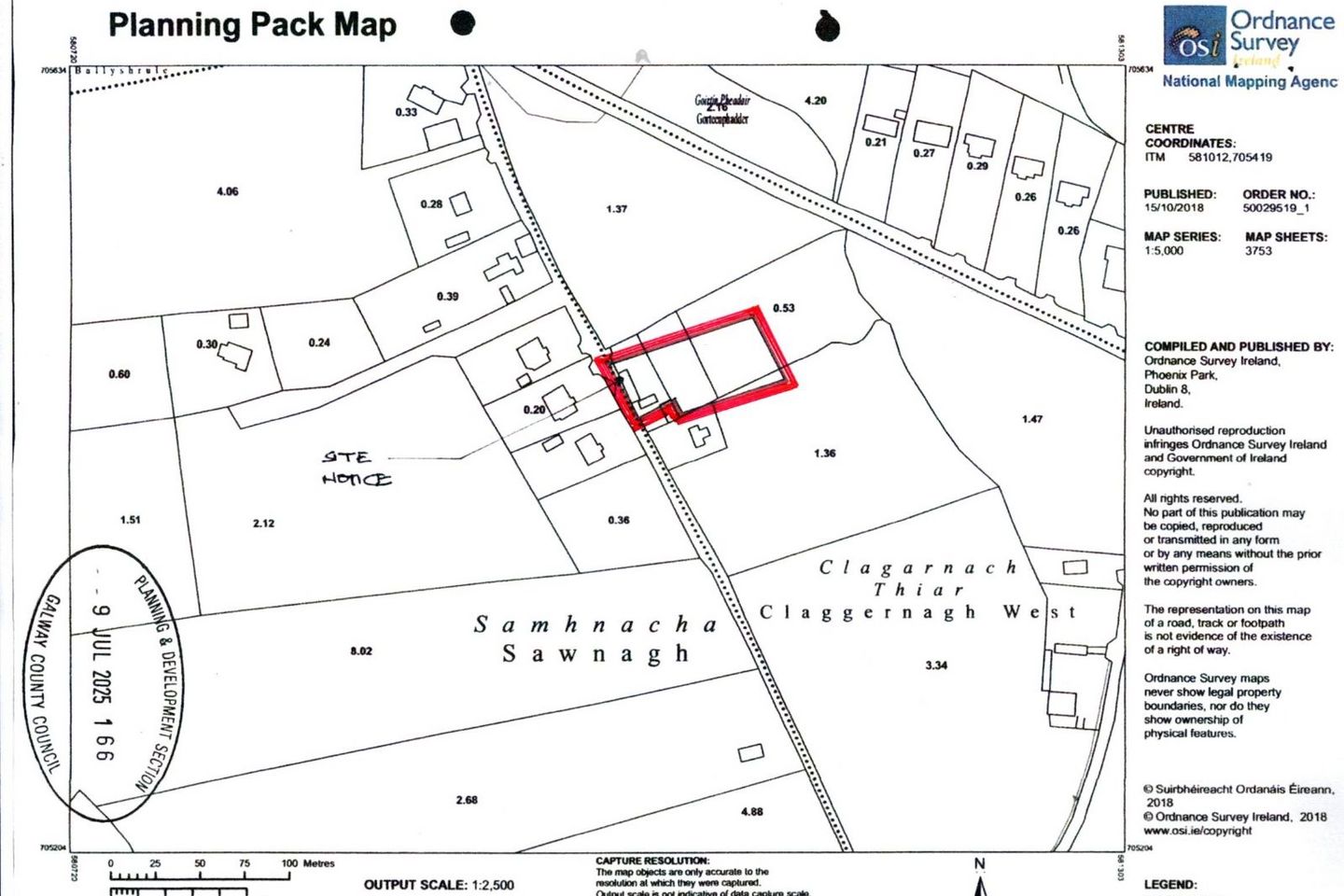 Claggernagh West, Portumna, Co. Galway