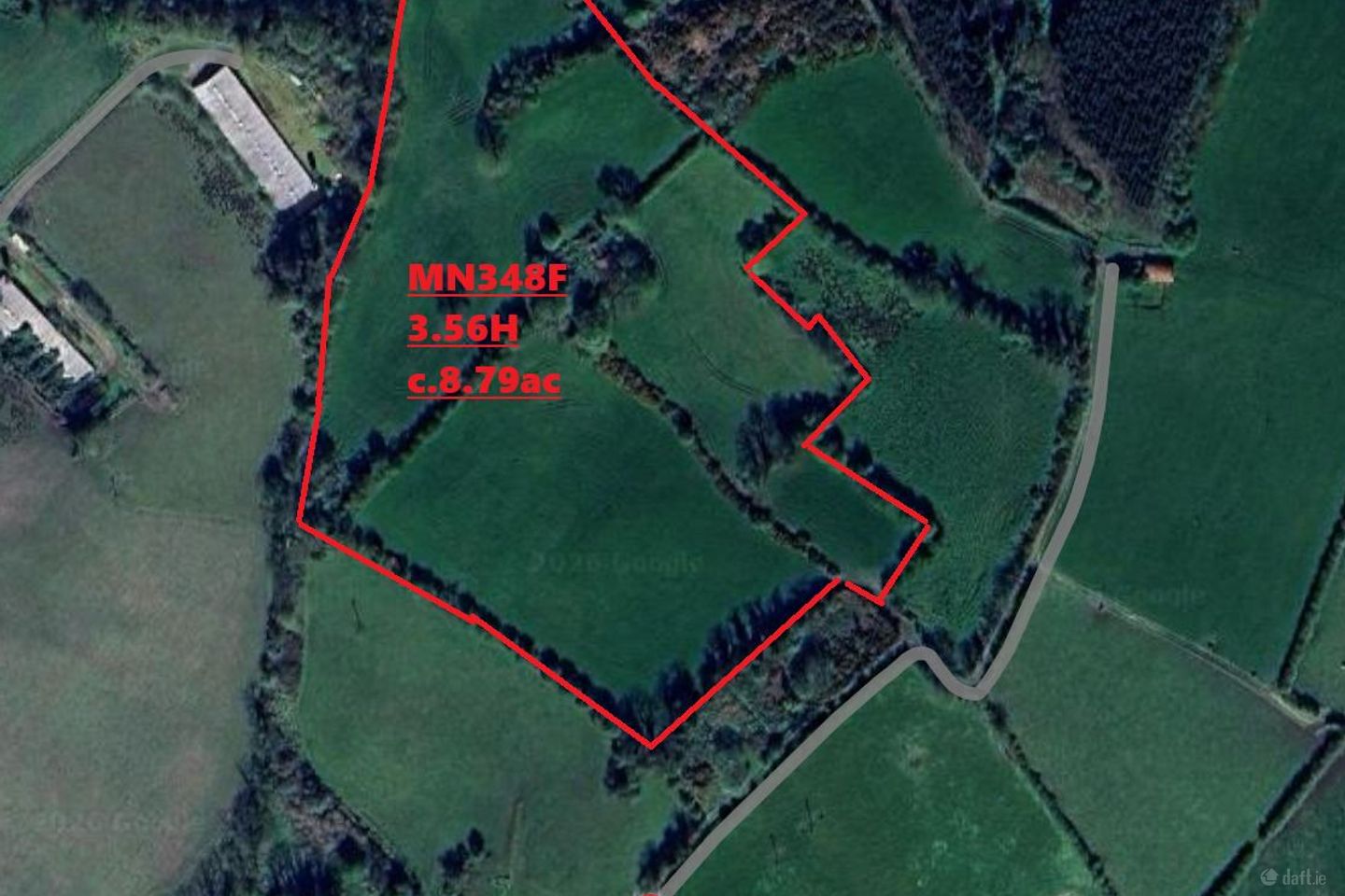 c.9acres and derelict cottage, Monaghan, Co. Monaghan