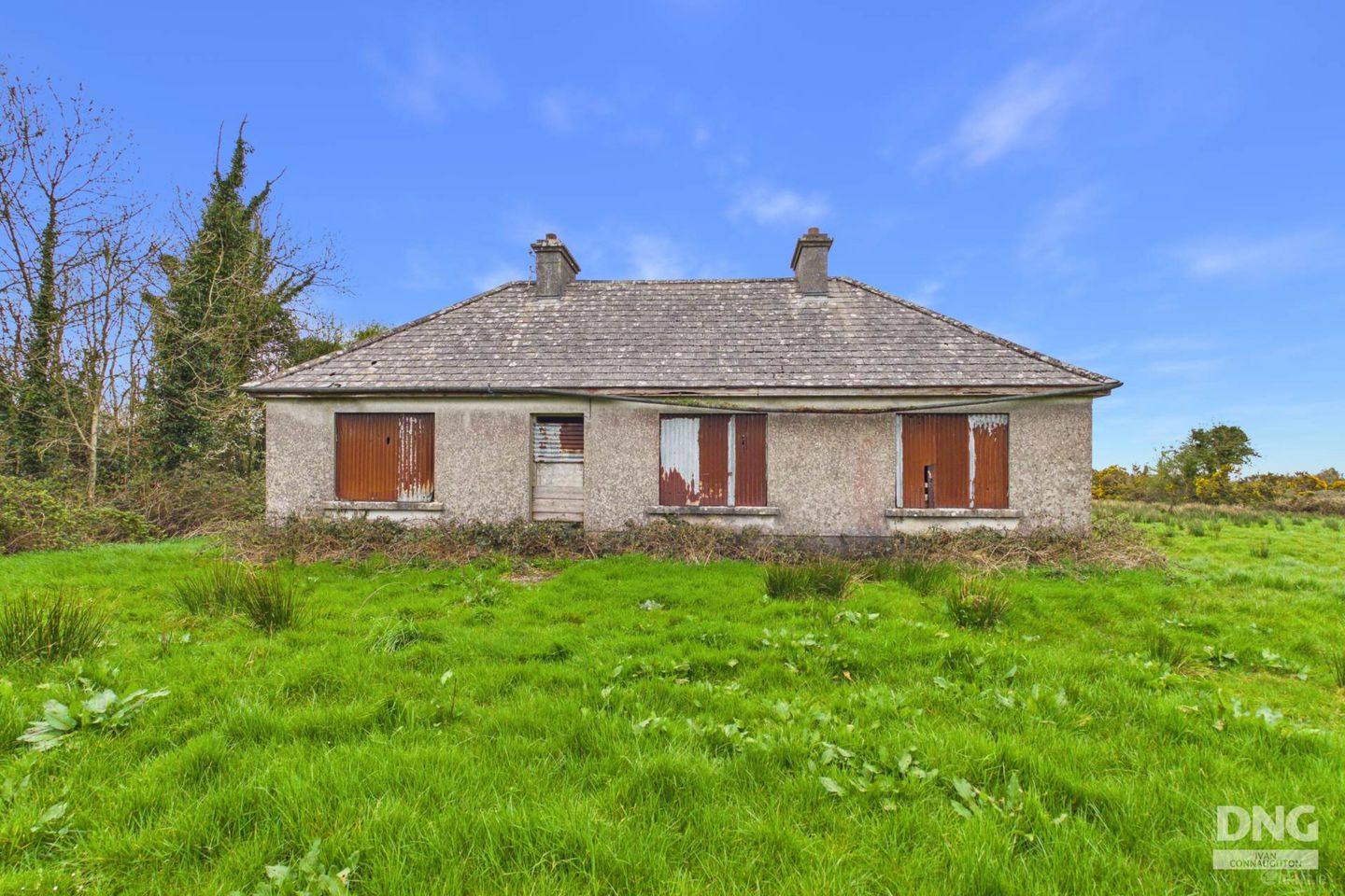 Derelict Residence On C. 0.90 Acres, Derryvode, Williamstown, Co. Galway