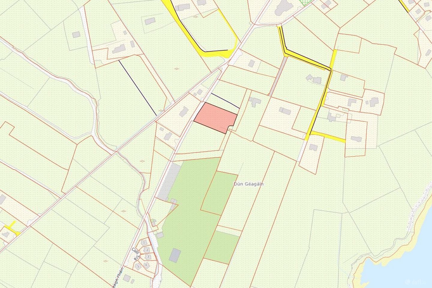 Ref 1244 - Site, Dungeagan, Ballinskelligs, Co. Kerry