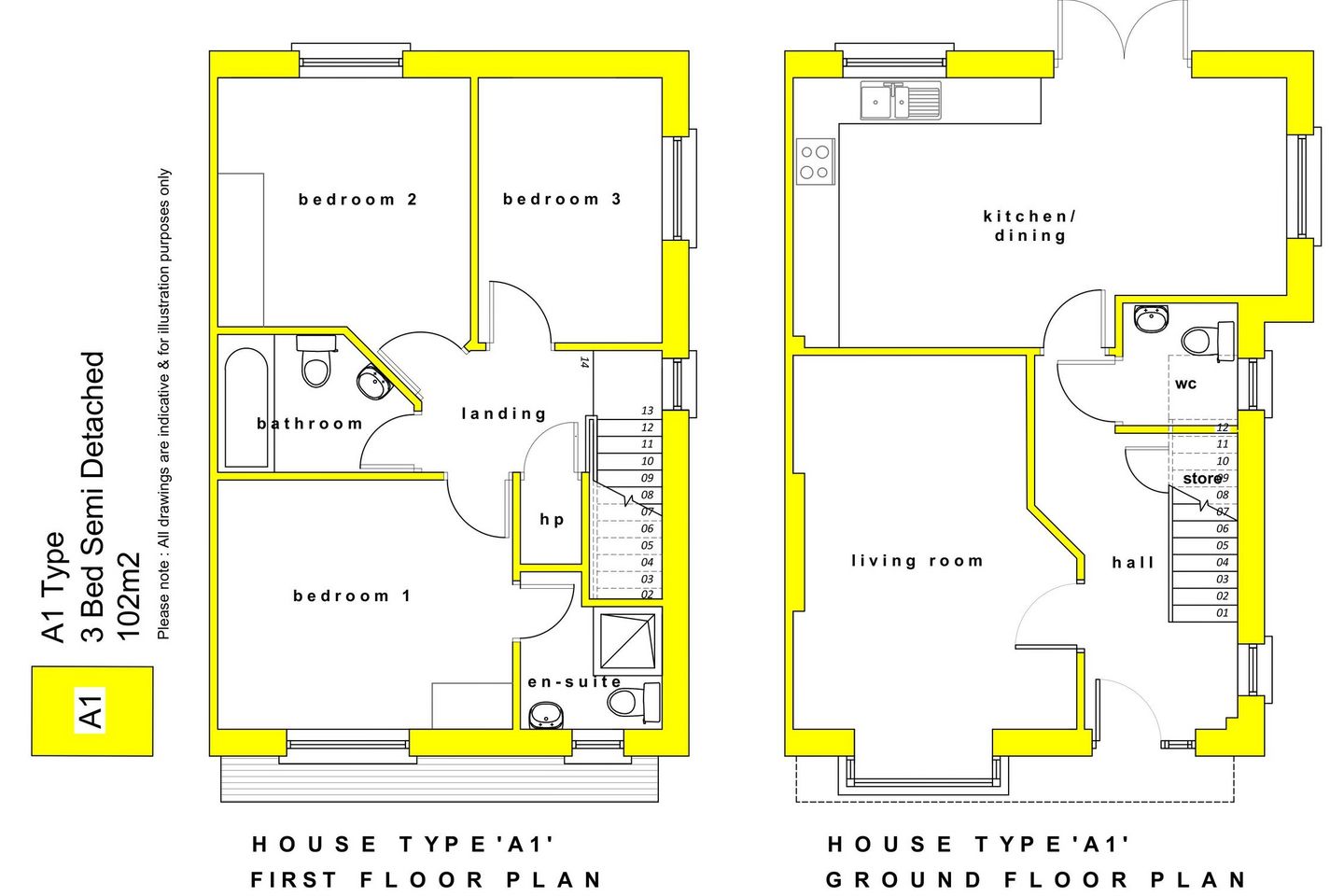 House Type A1, Woodbrook, Woodbrook, Gracedieu, Co. Waterford