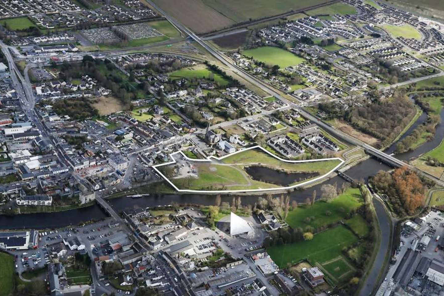 Significant mixed-use development opportunity, 8 acres at Athy, Co. Kildare