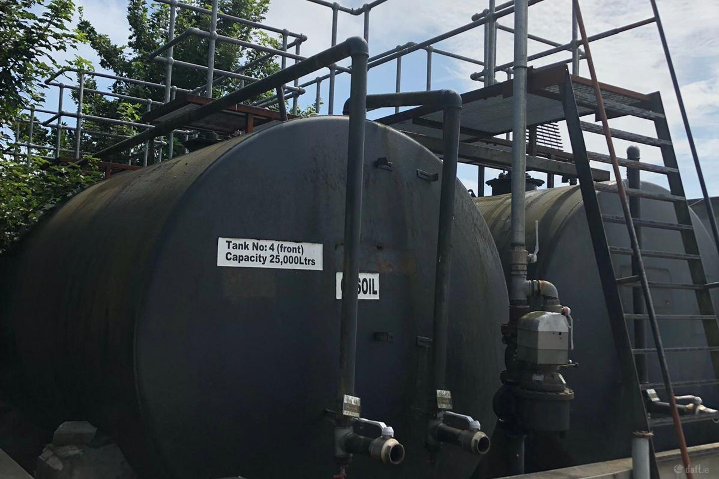 Oil Storage Depot To Let – 300,000 Litre Capacity, Kilcurry, Co. Louth