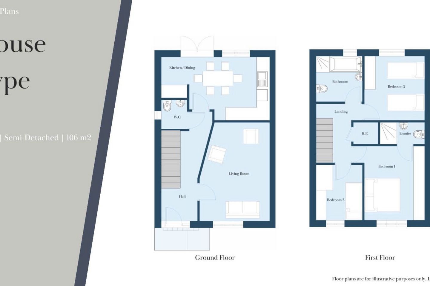 House Type 3, Cushina Avenue, Portarlington, Co. Laois