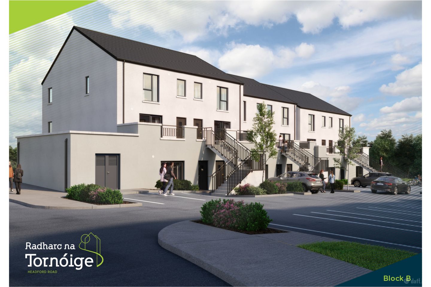 3 Bedroom Duplex, Radharc na Tornóige, Headford Road, Galway