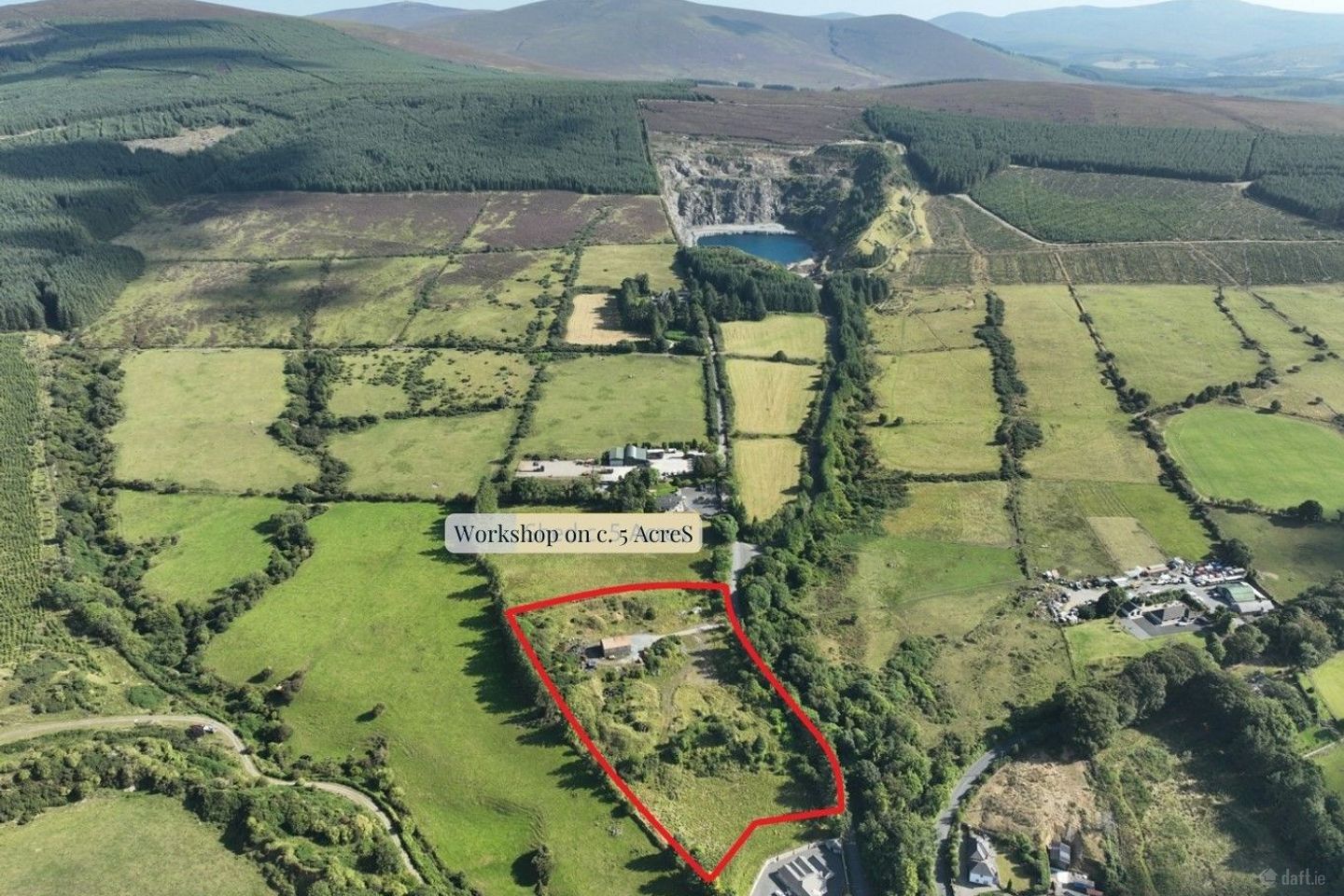 Workshop on c. 5 Acres - 2.06 Hectares, Aughfarrell , Brittas, Co. Dublin