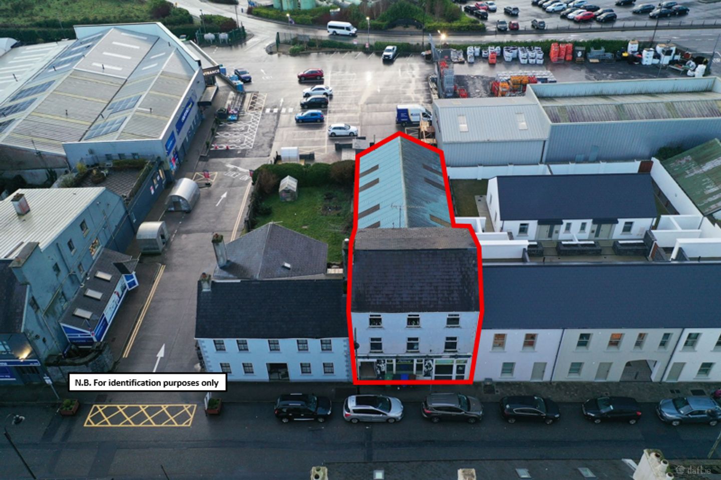 Mixed use building at Mount Street, Claremorris, Co. Mayo, Claremorris, Co. Mayo, F12P597