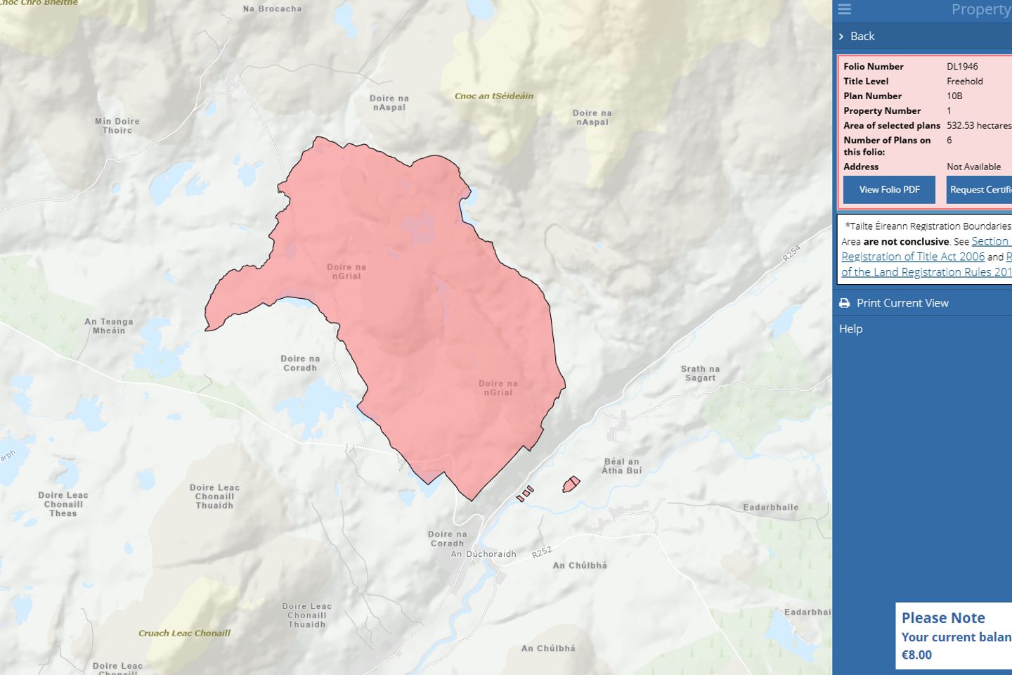 Derrynagrial, Doochary, Co. Donegal
