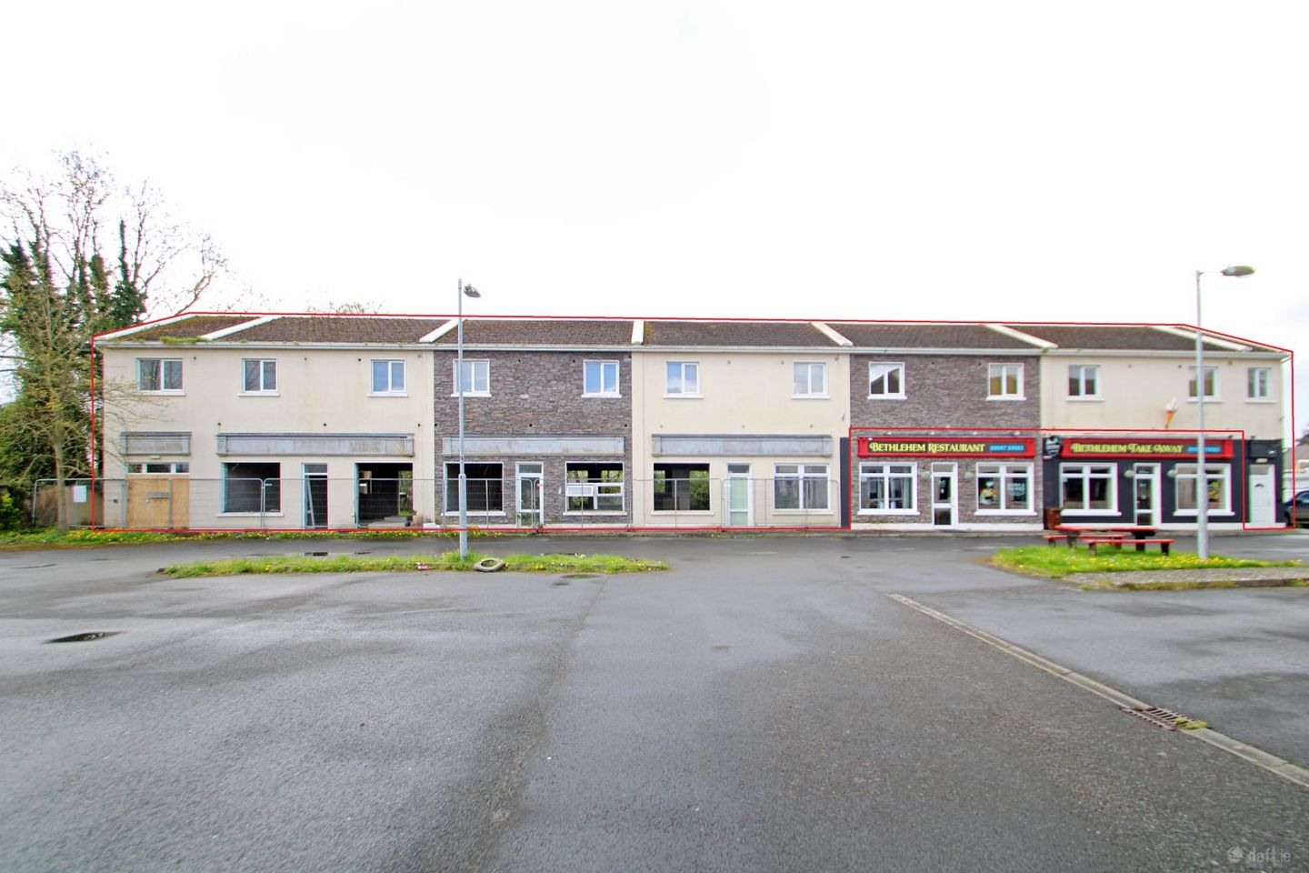 Mixed use development at Clós an Iarla, Dominic Street, Portumna, Co. Galway