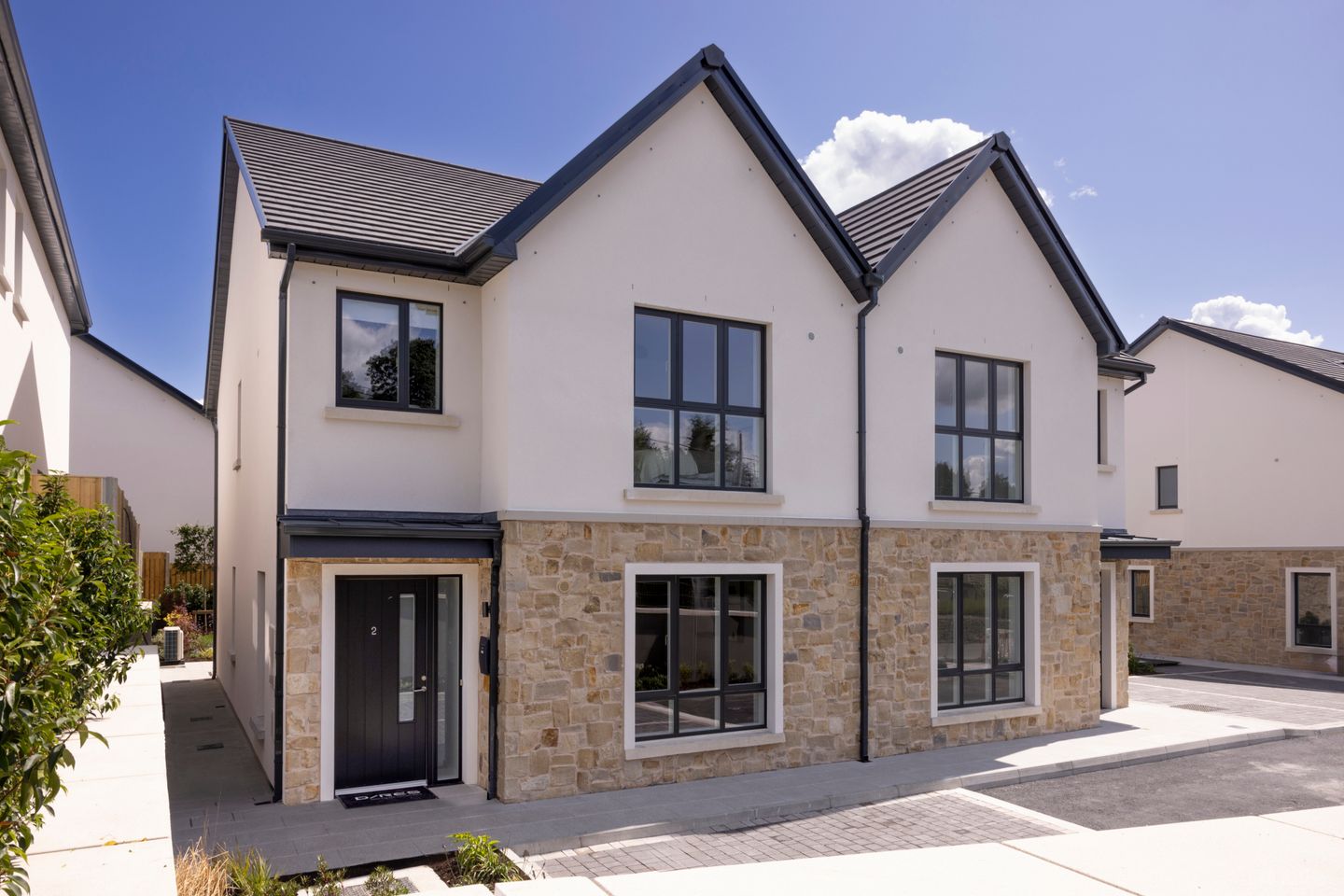 4 Bedroom Semi Detached Homes, Bellevue Rise, Bellevue Hill, Delgany, Co. Wicklow
