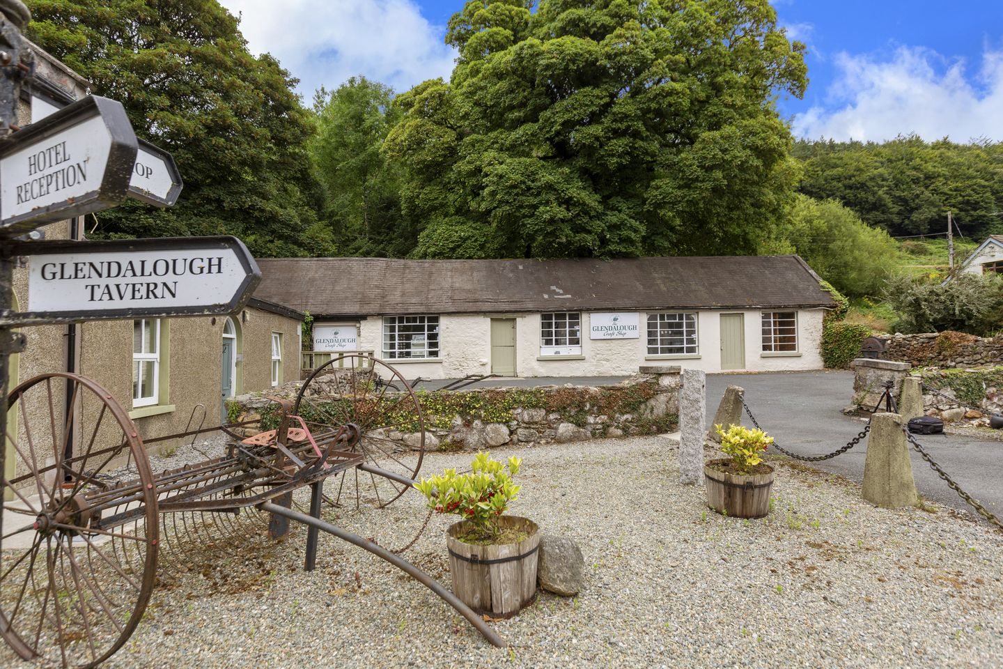 Market Square, Glendalough, Co. Wicklow