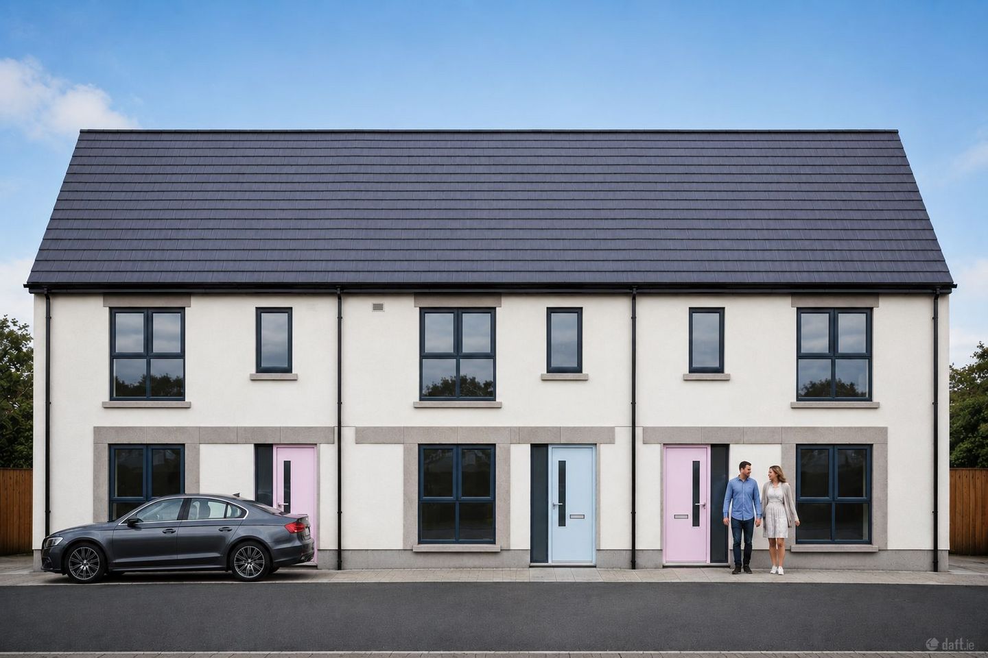 3 Bed Mid Terrace, Curates Court , Roslevan, Ennis, Co. Clare