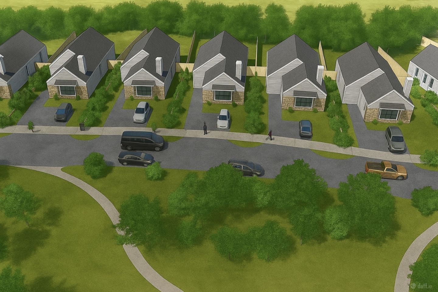 3 Bed Detached Bungalow (Type A) , Cluain Shui Finn, Lemybrien , Dungarvan, Co. Waterford