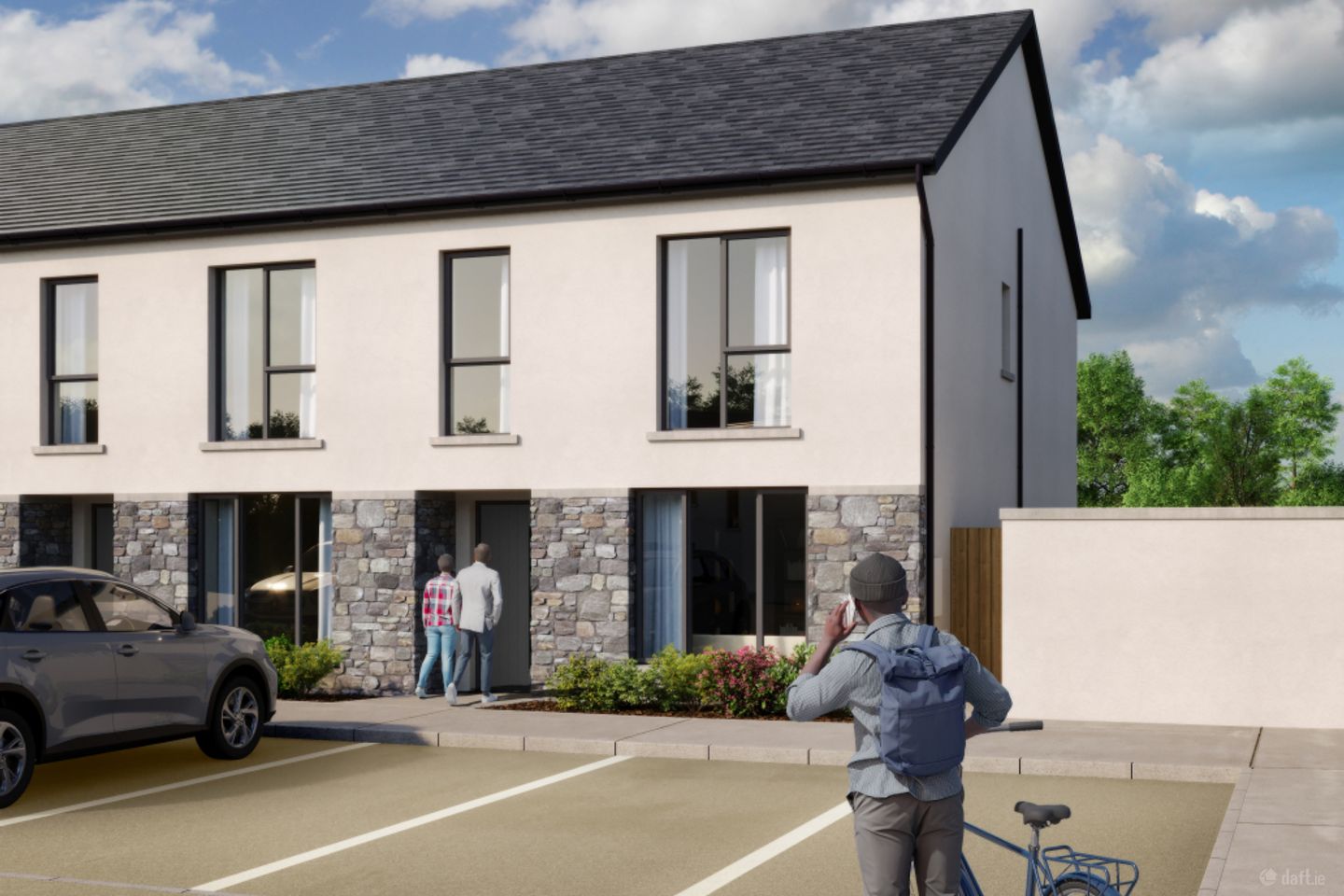 3 Bed Semi Detached, Garran Choill Darach, Oranmore, Co. Galway