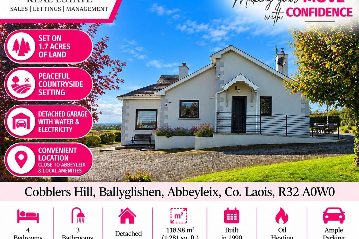 Cobblers Hill, Ballyglishen, Abbeyleix, Ballyroan, Co. Laois, R32A0W0