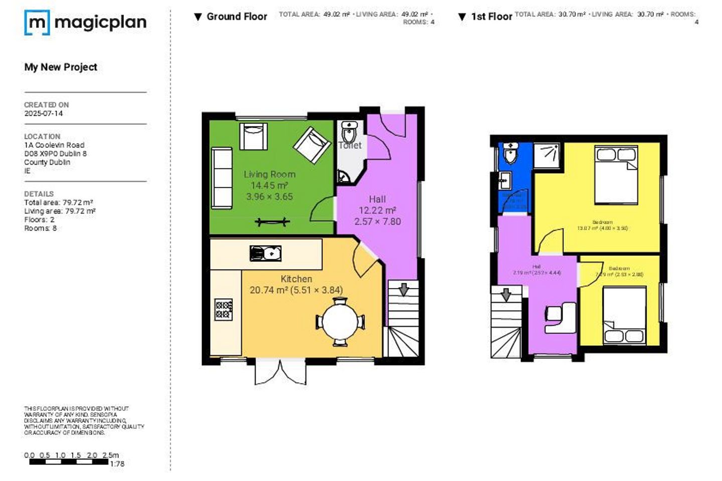 1a Coolevin Road, Dublin 8, Portobello, Dublin 8