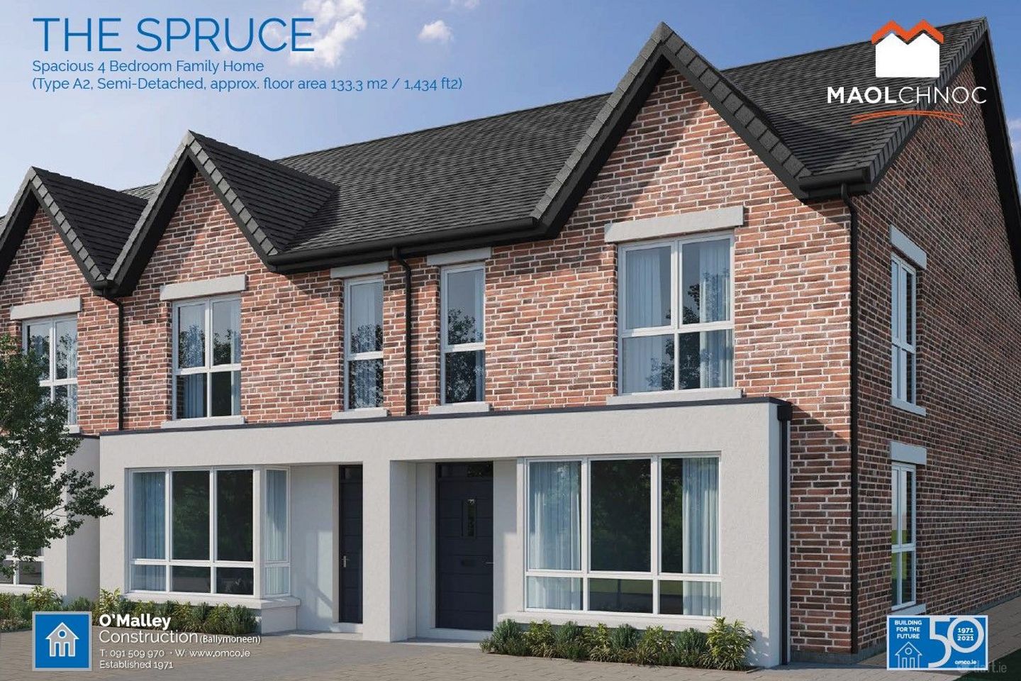 THE SPRUCE Type A2 , O Malley Construction Company Ltd, Maolchnoc, Ballymoneen Road, Knocknacarra, Co. Galway