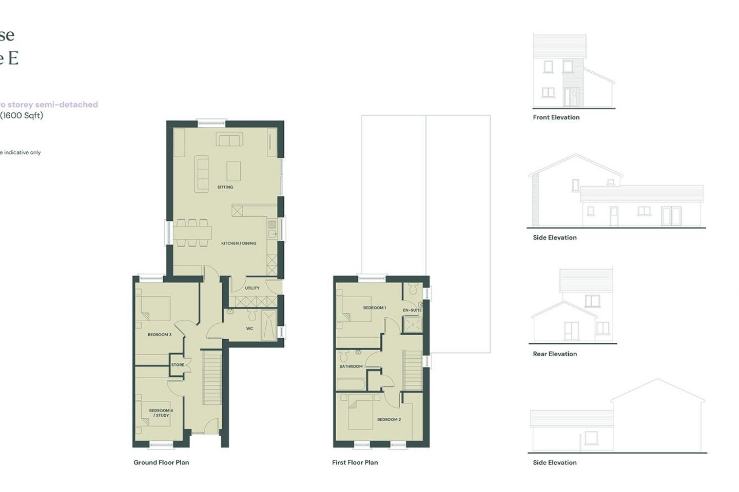4 Bedroom Semi Detached , Fermoyle Manor , Kilanerin , Gorey, Co. Wexford