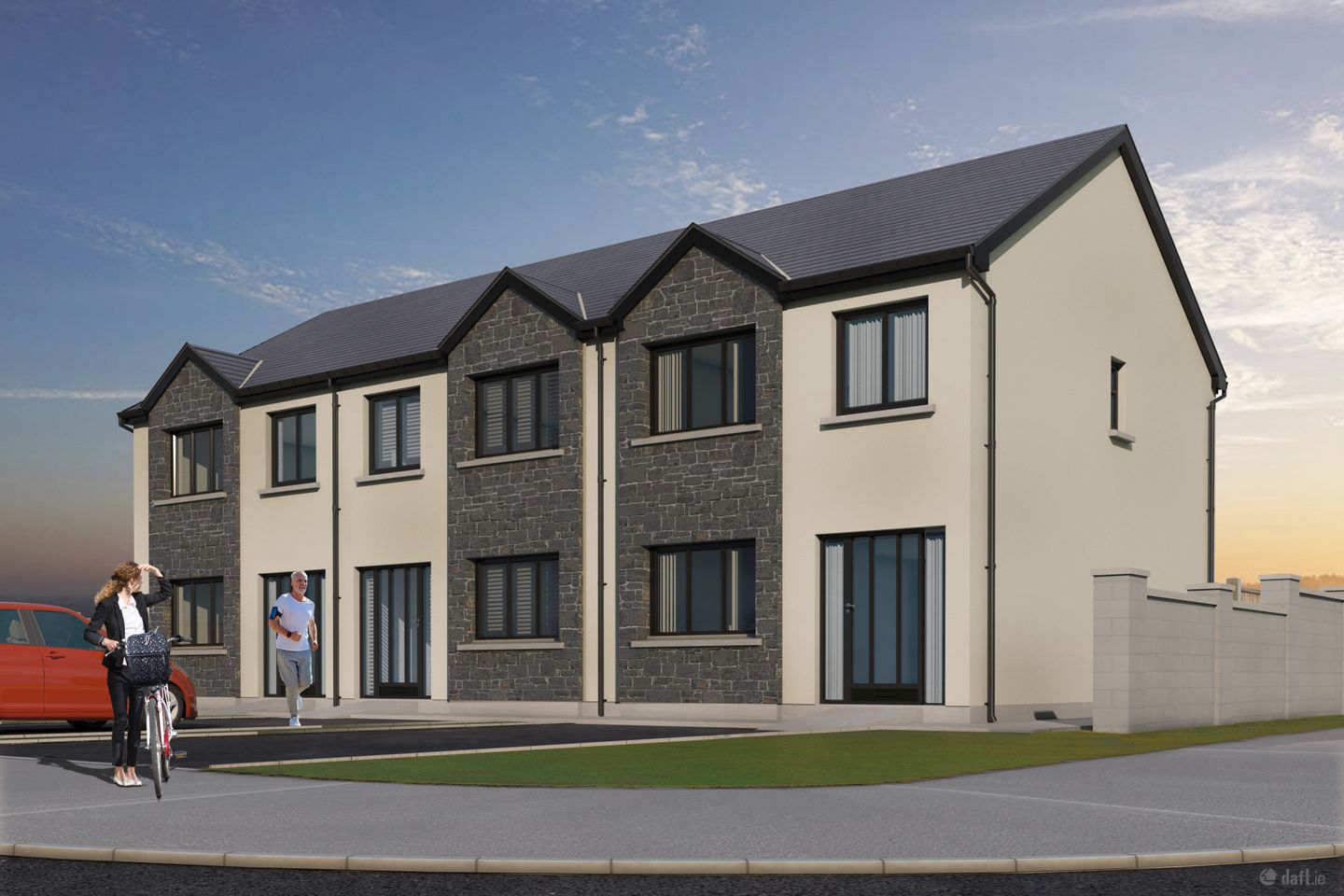 End Of Terrace Houses, Ard Rua Meadows, Claremorris, Co Mayo