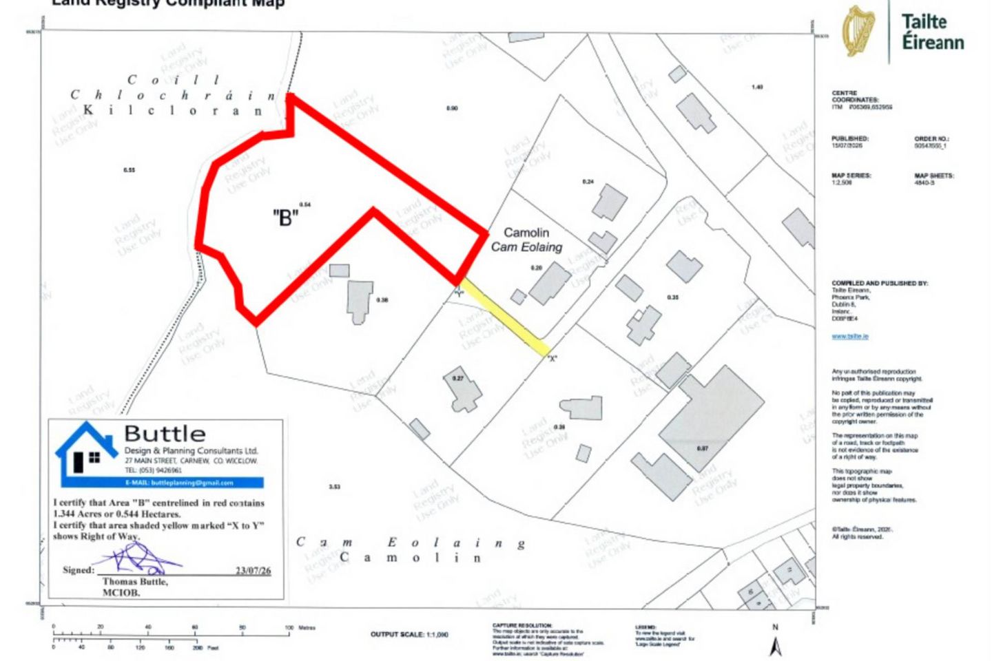 Park Road (C. 1.3 Acres), Camolin, Enniscorthy, Co. Wexford