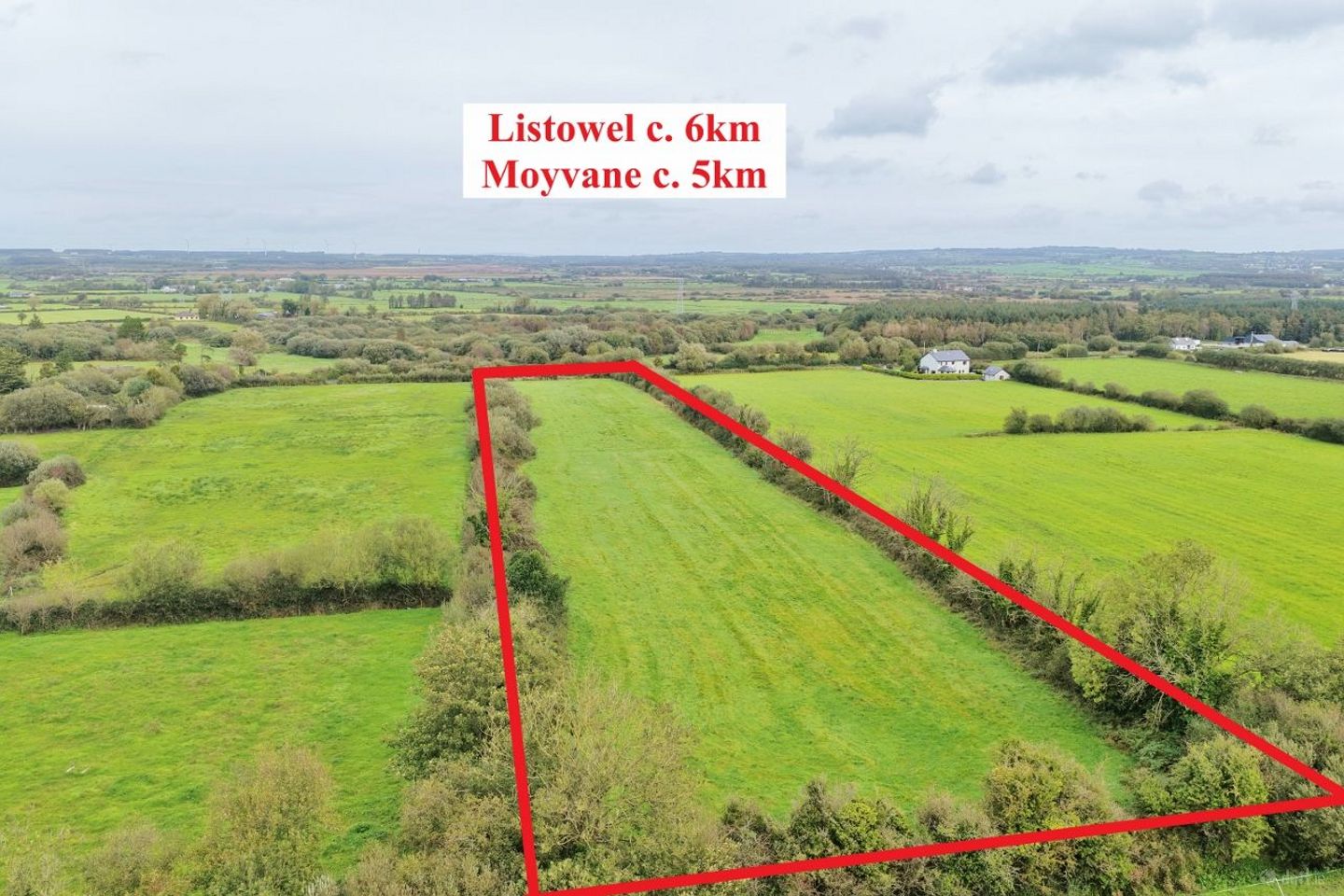 Development Land 1.35 Hectares (3.33 Acres) at Meen, Listowel, Listowel, Co. Kerry
