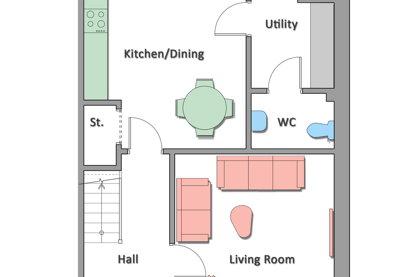 House Type A , Old Forge Road, Milehouse Road, Enniscorthy, Co. Wexford