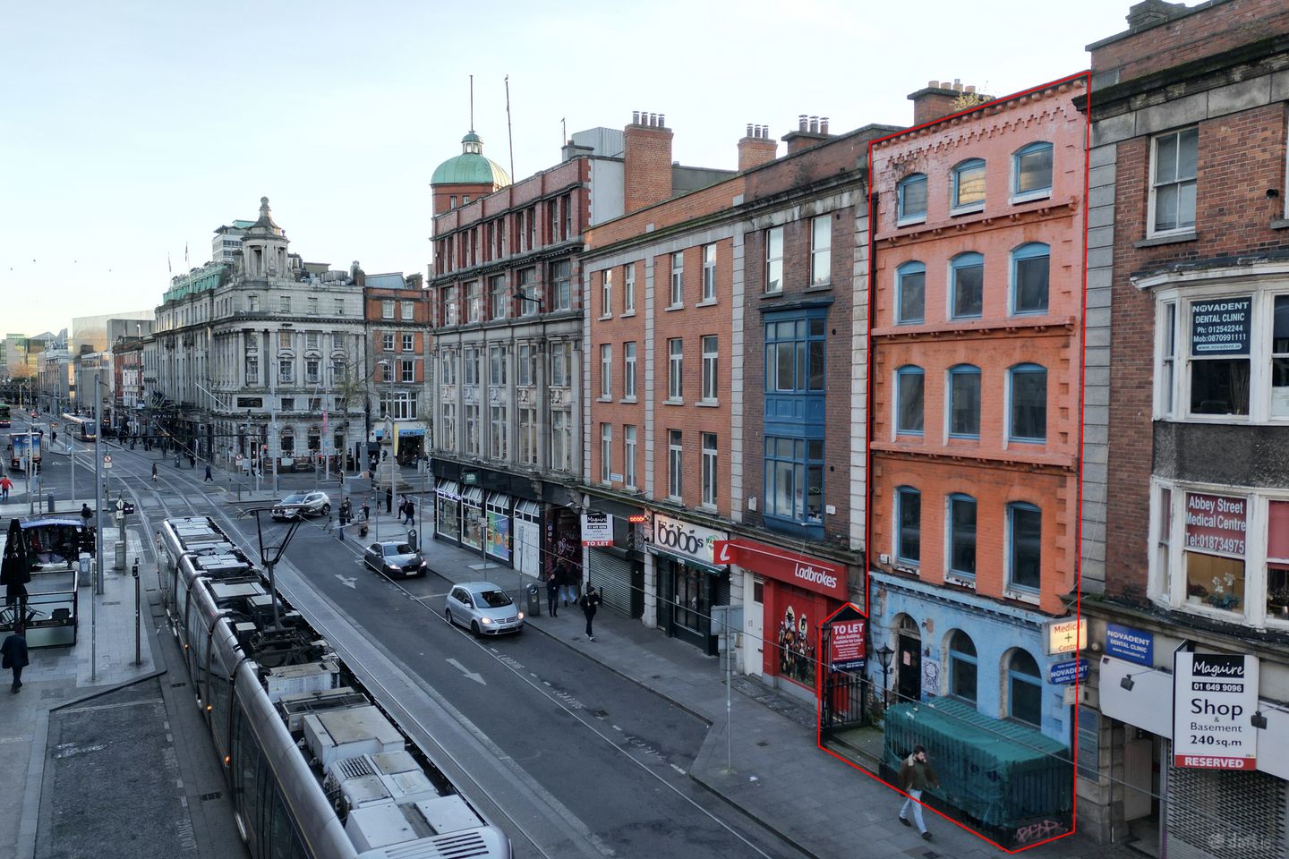 Entire building, Dual Access, Just of O’Connell St, 72 Abbey Street Middle, Dublin 1, D01RK65