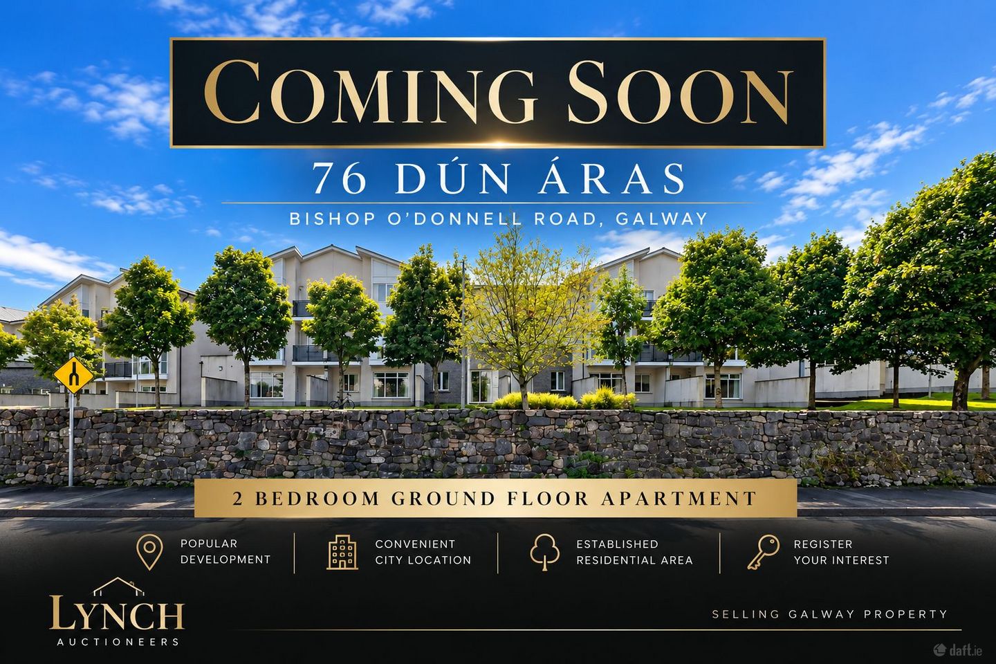 Apartment 76, Dunaras Village, Bishop O'Donnell Road, Rahoon, Co. Galway, H91AD77