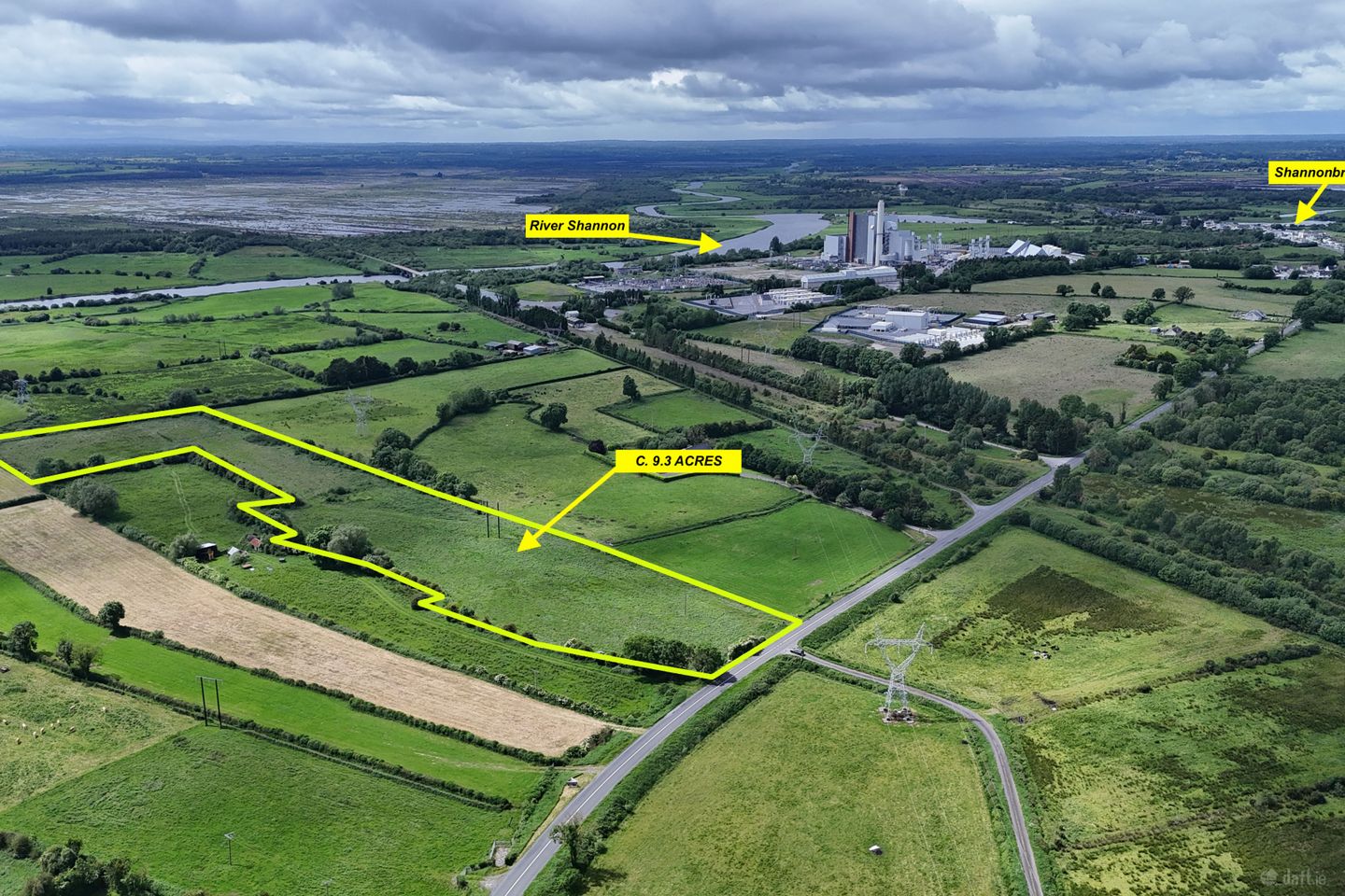9.3 acres (approx.) at Cloniffeen, Shannonbridge, Co. Offaly