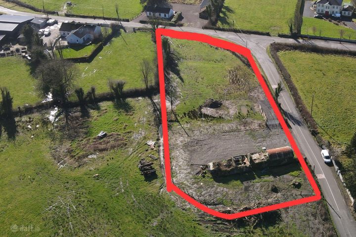 Derelict cottage c.1.7 acres Whitehall , Tarmonbarry, Co. Roscommon