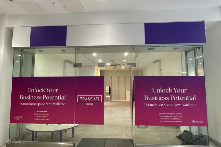 Unit G13 Frascati Shopping Centre, Blackrock, Co. Dublin