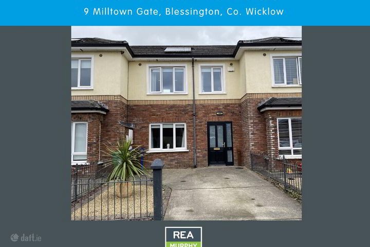 9 Milltown Gate, Blessington, Co. Wicklow, Blessington, Co. Wicklow, W91TE2F