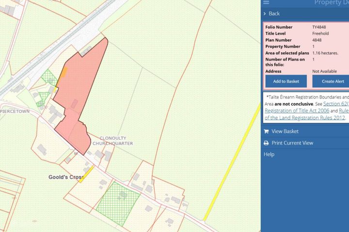Lands At Goold`s Cross, Cashel, Co. Tipperary, E25DK76