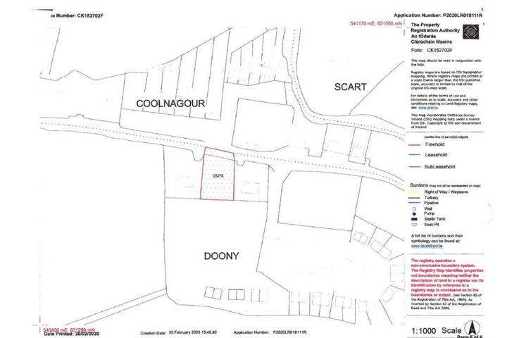 Doony, Milford, Co. Cork