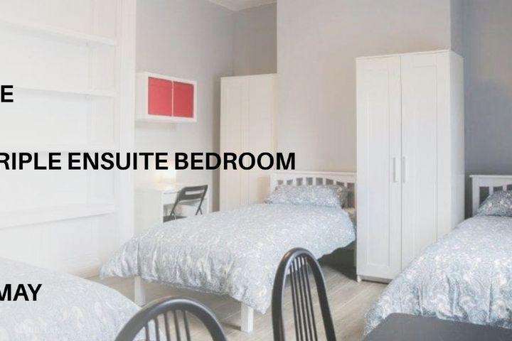 full triple ensuite bedroom, Phibsborough, Dublin 7, North Circular Road, Dublin 7