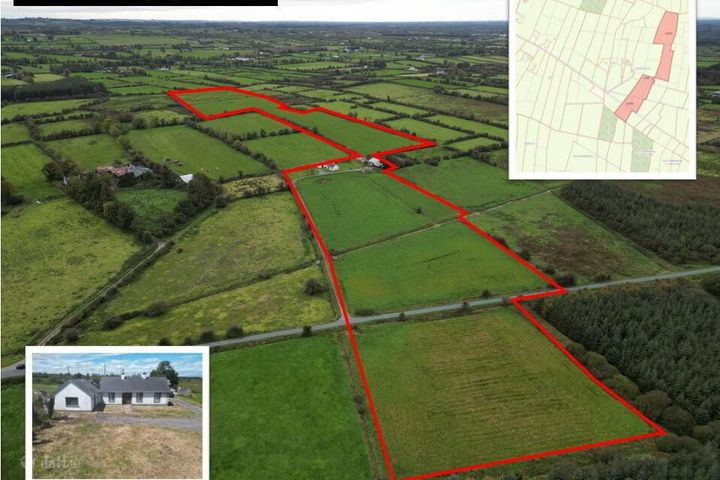Residential Holding On, C.20 Acres (Can Be Sold Seperately), Slieveroe, Frenchpark, Co. Roscommon