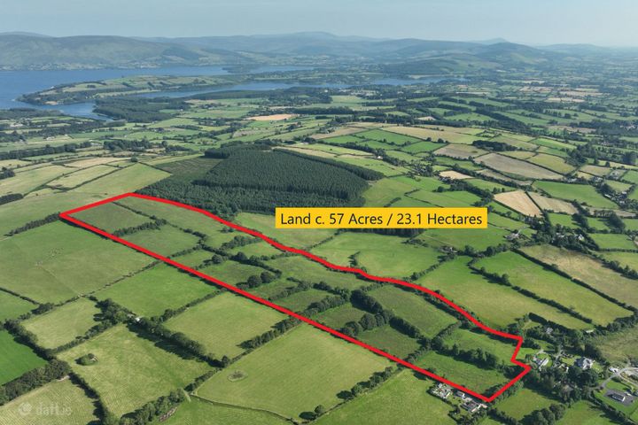 Land C. 57 Acres / 23.1 Hectares, Newtown Great, Ballymore Eustace, Naas, Co. Kildare