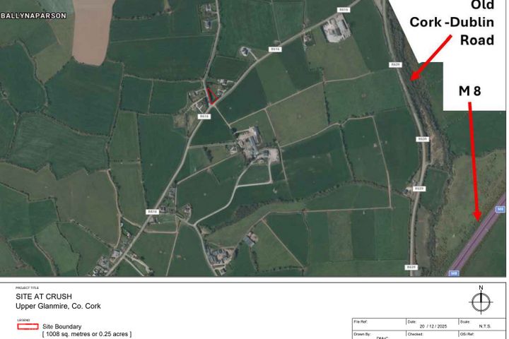 0.25 Acre Site - Crush, Upper Glanmire, Glanmire, Co. Cork - Photo 3