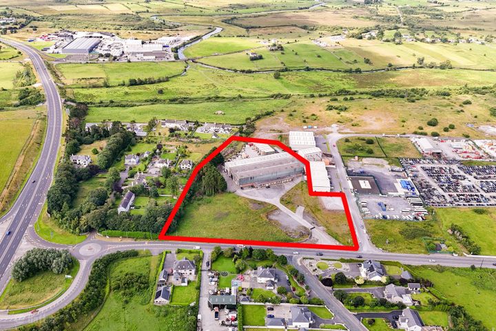 32, 000 Sq Ft Commercial Unit with 5 Acres in Airglooney, Tuam, Co. Galway