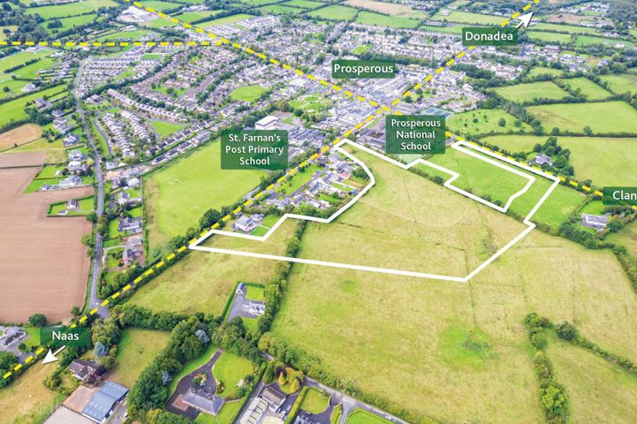 Approx. 12.85 Acres, Clane Road, Prosperous, Co. Kildare