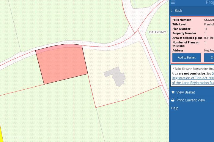 Site at Kippagh, Millstreet, Co. Cork