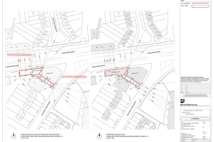 Mixed Use Development Site, The Long Mile Road and Walkinstown Road, Walkinstown, Walkinstown, Dublin 12
