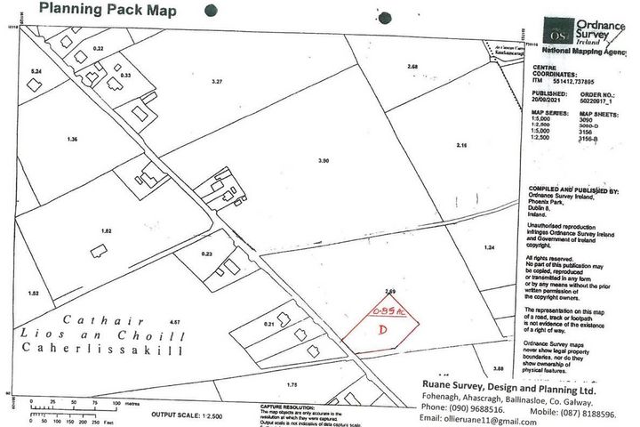 Site D, Caherlissakill, Monivea, Co. Galway, H65KR44