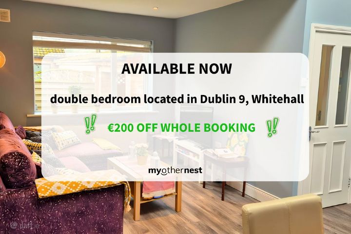 double bedroom, Whitehall, 9 Dublin ID:2.1 , Drumcondra, Dublin 9