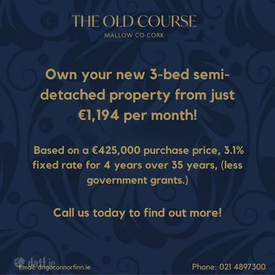 House Type L4, The Old Course, Mallow, Co. Cork- house